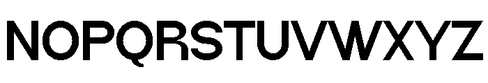 Glofte Font UPPERCASE