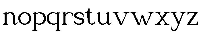 Glojean Regular Font LOWERCASE