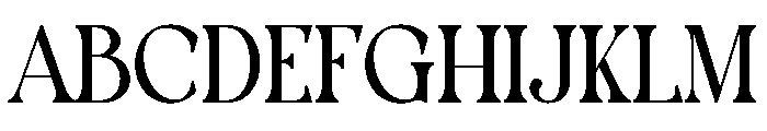 Glomen Font UPPERCASE