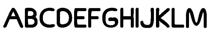 Glooma Regular Font UPPERCASE