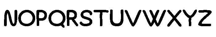Glooma Regular Font UPPERCASE