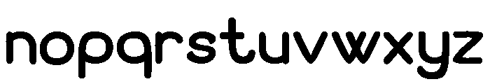 Glooma Regular Font LOWERCASE