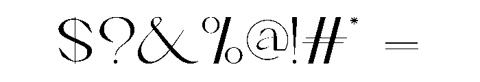Glorious Fire Font OTHER CHARS