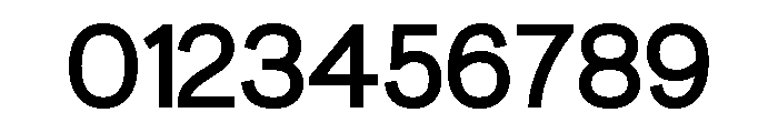 Glorivate Bold Font OTHER CHARS