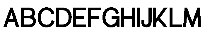 Glorivate Bold Font UPPERCASE