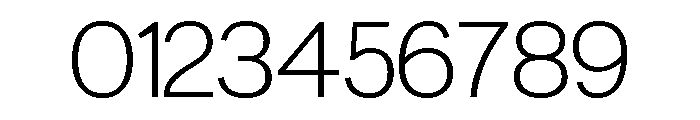 Glorivate Light Font OTHER CHARS