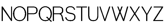 Glorivate Light Font LOWERCASE