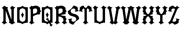 Glory Fades Font UPPERCASE