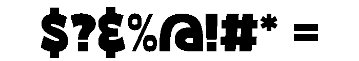 Glory School Font OTHER CHARS