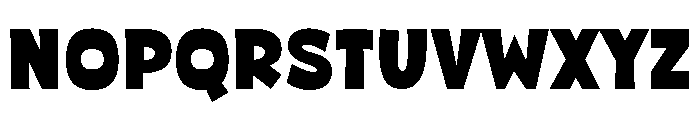Glory School Font UPPERCASE