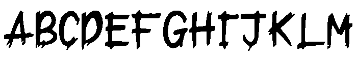 Glory_Words Font UPPERCASE