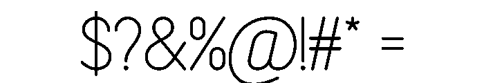 Glovina Regular Font OTHER CHARS