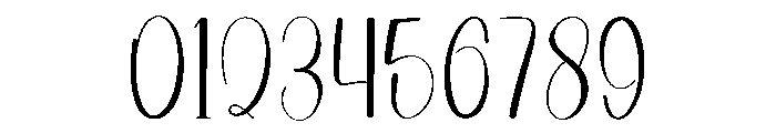Glowing Heart Font OTHER CHARS