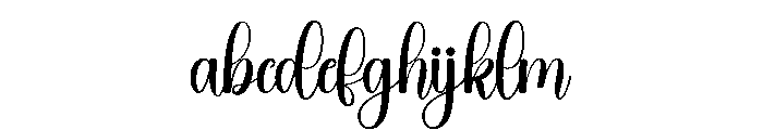 Glowing Heart FONT