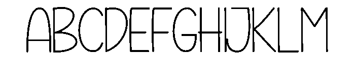 Glowing Valentine Font UPPERCASE