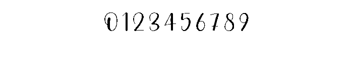 Glowing1 Font OTHER CHARS