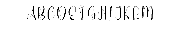 Glowing1 Font UPPERCASE
