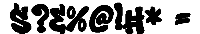 Gloze Font OTHER CHARS