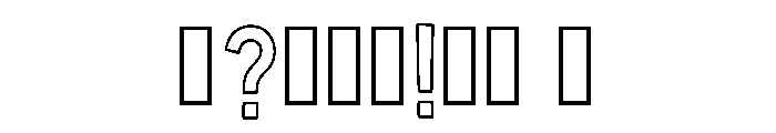 Gluta Regular Font OTHER CHARS