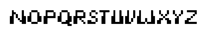 GlyphGalaxy Font UPPERCASE