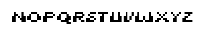 GlyphGalaxy Font LOWERCASE