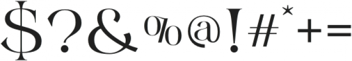 GLACEA otf (400) Font OTHER CHARS