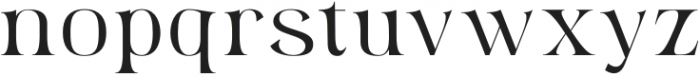 GLACEA otf (400) Font LOWERCASE