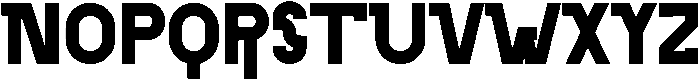 GLADIATOR Regular otf (400) Font UPPERCASE