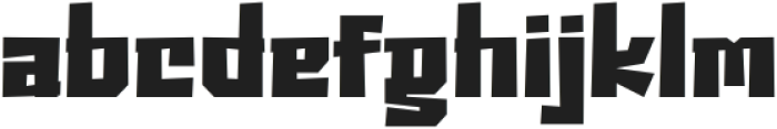 GLARYTROPIC-Regular otf (400) Font LOWERCASE