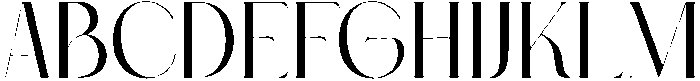 GLASTONE Regular otf (400) Font UPPERCASE