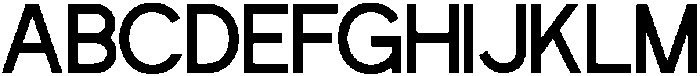 GLEPHA-Regular otf (400) Font UPPERCASE
