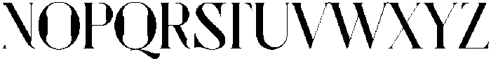 GLISERO Regular otf (400) Font UPPERCASE