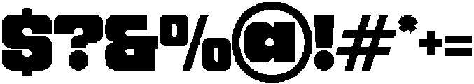 GLOMMUZO-Regular otf (400) Font OTHER CHARS