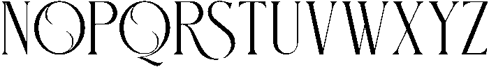GLORIOUS otf (400) Font UPPERCASE