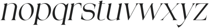 GLORYSE Italic ttf (400) Font LOWERCASE