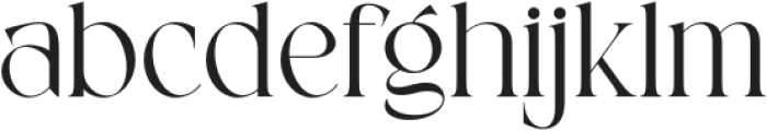 GLORYSE Regular otf (400) Font LOWERCASE