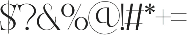 GLOTEA otf (400) Font OTHER CHARS
