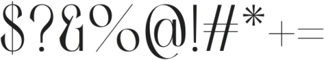 GLOWSIR Regular otf (400) Font OTHER CHARS
