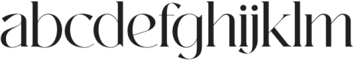 Glacial Regular otf (400) Font LOWERCASE