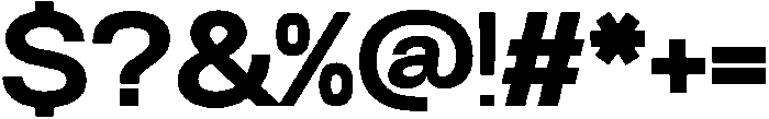 Glacier Regular otf (400) Font OTHER CHARS