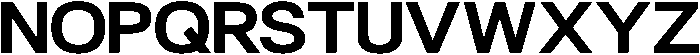 Glacier Regular otf (400) Font UPPERCASE
