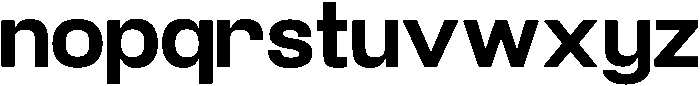 Glacier Regular otf (400) Font LOWERCASE