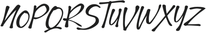 Glaciso Italic otf (400) Font LOWERCASE