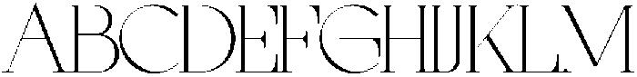 Gladiator-Thin otf (100) Font UPPERCASE