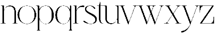 Gladiator-Thin otf (100) Font LOWERCASE