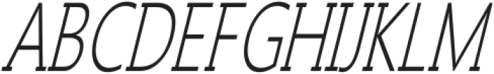 Gladies Condensed otf (400) Font UPPERCASE