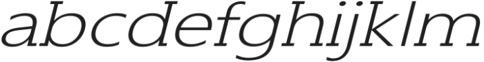 Gladies Expanded otf (400) Font LOWERCASE