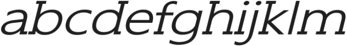 Gladies Expanded otf (700) Font LOWERCASE