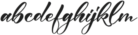 Gladiesk Poetriea otf (400) Font LOWERCASE