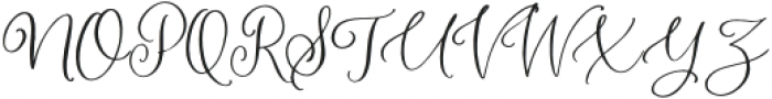 Gladiolus Script otf (400) Font UPPERCASE